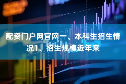 配资门户网官网一、本科生招生情况1、招生规模近年来